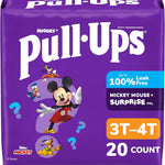Pull-Ups Boys' Potty Training Pants, Size 3T-4T Training Underwear (32-40 lbs), 112 Count (4 Packs of 28), Packaging May Vary