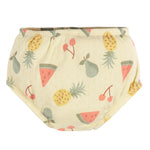 Gerber Baby Girls Cotton Dress and Diaper Cover Set, Fruit, 3-6 Months