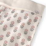 Little Planet by Carter's Girl 2-Pack Joggers Made with Organic Cotton, Rosebud Petal, Pink Stripes, 18M