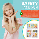 PreparaKit Kids First Aid Kit - 75-Piece Travel First Aid Kit for Toddlers and Babies, TSA Approved, Latex Free, Fits Diaper Bag, Backpack, Purse or Car, Designed by a Mom and Nurse (Orange Crush)