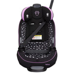 Disney Convertible Car Seat, Rear Facing 5-40 pounds, Forward Facing 30-65 pounds, Booster 40-100 lbs, Convert From Infant to Toddler, Midnight Minnie