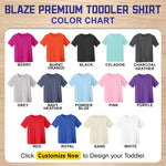 Custom Toddler T-Shirts | Baby Boys and Girls Personalized Design Your Own Shirts with Digital Printing (Grey)