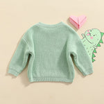 Toddler Baby Girls Loose Long Sleeve Knit Sweaters Warm Pullover Top Fall Winter Clothes Outfits