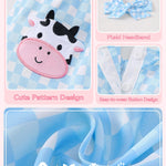Kucnuzki Baby Girl Clothes 6 9 12 Months Toddler Girl Dress Summer Baby Clothes Blue Ruffle Dress Two Piece Cute Outfit