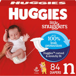 Huggies Size Newborn Diapers, Little Snugglers Baby Diapers, Size Newborn (up to 10 lbs), 31 Count, Packaging May Vary