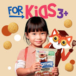 Get'ems! from Gerber BBQ Roundos Puff Snack, Kids Snack Made with Whole Grain Quinoa, Calcium to Support Strong Bones - 5 pack
