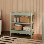 Babyletto Swell Changing Table in Light Sage, Greenguard Gold Certified