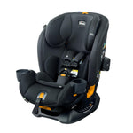 Chicco OneFit ClearTex All-in-One Car Seat, Slim Design, Rear-Facing Seat for Infants 5-40 lbs., Forward-Facing 25-65 lbs., Booster 40-100 lbs., Convertible Car Seat | Slate/Grey