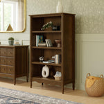 Namesake Liberty Assembled Bookcase in Natural Walnut, Greenguard Gold Certified, Bookcase for Baby and Kids Room, Fully Assembled