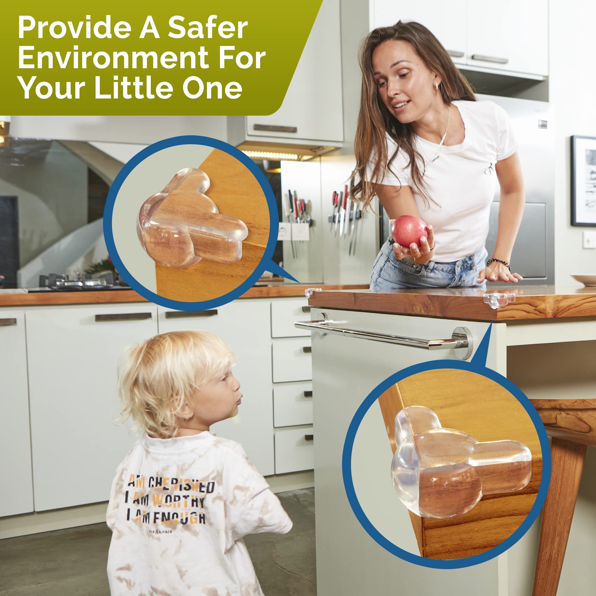 Corner Protectors for Baby (16 Pack) - Patented - Baby Safety - Wappa ...