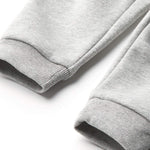 The Children's Place Baby Boys and Toddler Active Fleece Jogger Sweatpants Pants, Black/Smoke Gray 2 Pack, 3T US