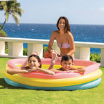 Intex Kiddie Pool - Kid's Summer Sunset Glow Design - 58" x 13"
