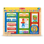Melissa & Doug My First Daily Magnetic Calendar, Classroom Calendar for Kids Activities with Weather & Seasons, Preschool Toys for Girls & Boys Ages 4+