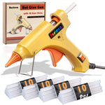 Busieea Hot Glue Gun Kit with 40 Glue Sticks, Fast Preheating Hot Melt, High Temp for School Crafts DIY Arts and Quick Home Repairs (20w)