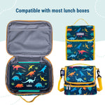 Wildkin Reusable Food Container for Kids – Airtight, Leak Resistant, Dishwasher Safe - Jurassic Dinosaurs