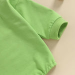 Amiblvowa My First Christmas Baby Boy Girl Outfit Long Sleeve Oversized Crewneck Sweatshirt Shirt Bubble Romper Xmas Clothes