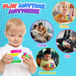 2 PCS Color Sorting Sensory Toys for Toddlers: Quiet Calming Travel Roadtrip Toys for Kids - Color Matching Game for Preschool Learning Activities - Classroom Prizes Toddlers Travel Essentials
