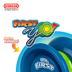 Duncan Toys First Yo! - Best Beginner Yo-Yo for Kids, Responsive Yo Yo, YoYo Toy - Purple/Yellow
