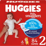 Huggies Size Newborn Diapers, Little Snugglers Baby Diapers, Size Newborn (up to 10 lbs), 31 Count, Packaging May Vary