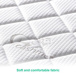 Letmxiu Premium Crib & Toddler Mattress,100% Knitted Fabric, Premium Fleece Surface-Hypoallergenic, 5" Thick Firm Soft Crib Mattress, Non-Toxic - Fits Standard Cribs & Toddler Beds