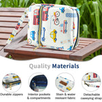 ATDIAG Aid Kit Empty Bag for Kids, Hiking Travel Empty First Aid Kit,First Aid Kit for Car Emergency Supplies,Purse,Backpack& Suitcase, Perfect First Aid Kit Bag Empty for Home(Bag Only)