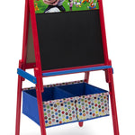 Delta Children Wooden Double-Sided Easel with Storage - Greenguard Gold Certified, Disney Mickey Mouse
