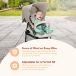 hauck Lightweight and Compact Travel Baby/Toddler Foldable Stroller, Sport, Beige