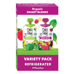 Box of Once Upon a Farm Organic Smart Blends Variety Pack on a white background