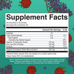MaryRuth Organics Kids Immune Support Gummies | USDA Organic | Vitamin C, Zinc, and Elderberry Gummies for Kids| Immune Support for Ages 4+ | Vegan | Non-GMO | Gluten Free | 60 Count