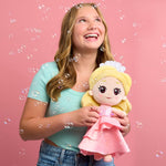 WICKED Universal Small 14-inch Plush Glinda Doll, Amazon Exclusive, Toy for Fans, Collectors, Teens, Girls, Kids, Ages 3 and Up
