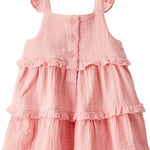 Little Planet by Carter's Baby Girl Dress Made with Organic Cotton, Rose, 6M