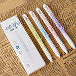 MOZXIRZ 4 Pcs Cute Retractable Pens Cat Paw Gel Pens Pastel Aesthetic Pen 0.5mm Fine Point Black Ink Smooth Writing Pen for Women Girls Office School Supplies (Cat Paw)
