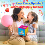 Montessori Toys for Toddlers,Alphabet Mystery Box Letters Matching Game Learning Toys Educational Preschool Games for Kids Ages 3-7 Easter Basket Stuffers Birthday Gifts Toys for Kids Ages 2-4 5-7