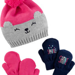 Simple Joys by Carter's Baby Hat and Mitten Set