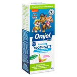 Orajel Naturals PAW Patrol Kids Toothpaste, Fruity Flavor, 1.5 Oz