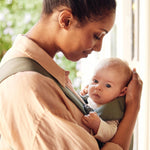 BabyBjörn Baby Carrier Mini, Woven, Dark Green
