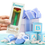 Everneer Silicone Teether Tube Stick for Babies – Textured Teething Toy with Grip Handle, Reaches Front Gums & Back Molars, BPA-Free, Easy to Hold
