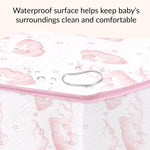 Dream On Me Twilight 80 Coil Spring Crib and Toddler Bed Mattress, Wave Pink, 5"
