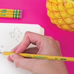 Ticonderoga Wood-Cased Pencils, Pre-Sharpened, 2 HB Soft, Yellow, 12 Count