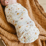 Copper Pearl Swaddle Blankets for Newborns | Soft Stretchy Receiving Blankets for Boys and Girls | Large 46 x 46 Inch Baby Blankets | Lightweight and Breathable Swaddles | Angelique
