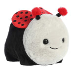 Aurora® Adorable Spudsters™ Lori Ladybug™ Stuffed Animal - Comforting Cuddles - Playful Companions - Black 10 Inches
