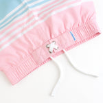 RUGGEDBUTTS Boys UPF50+ Sun Protection Striped Color Block Swim Trunks - Beach Bound, 6-12m
