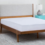 Linenspa Mattress Protector Full - Five Sided Full Mattress Protector Waterproof Mattress Cover – Soft Breathable Bed Protector - Fitted Sheet Style - Deep Pocket Up to 14”