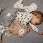 Burt's Bees Baby Infant Receiving Blankets, Made with 100% Organic Cotton, Stretchy and Soft Honey Bee Newborn Swaddle Blanket - Size 29 x 29 Inches - 2 Pack Set