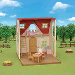 Calico Critters Red Roof Cozy Cottage Dollhouse Playset with Figure, Furniture and Accessories