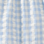 Little Planet by Carter's Girl Dress Made with Organic Cotton, Blue Gingham, 18M