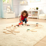 Melissa & Doug Swivel Bridge Train Set