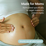 TriLASTIN SR Intensive & Moisturizing Stretch Mark Cream for Pregnancy - Hydro-Thermal Accelerator & Absorption Serum Bundle (5.5 oz & 3 oz)