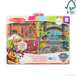Melissa & Doug PAW Patrol Wooden 4-in-1 Magnetic Wand Maze Board - FSC Certified