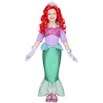 Spooktacular Creations Halloween Little Mermaid Costume for Girls, Sequin Mermaid Dress Set, Light Purple Princess Dress for Toddler Dress-Up, Cosplay Party (3T, 3-4 yrs)